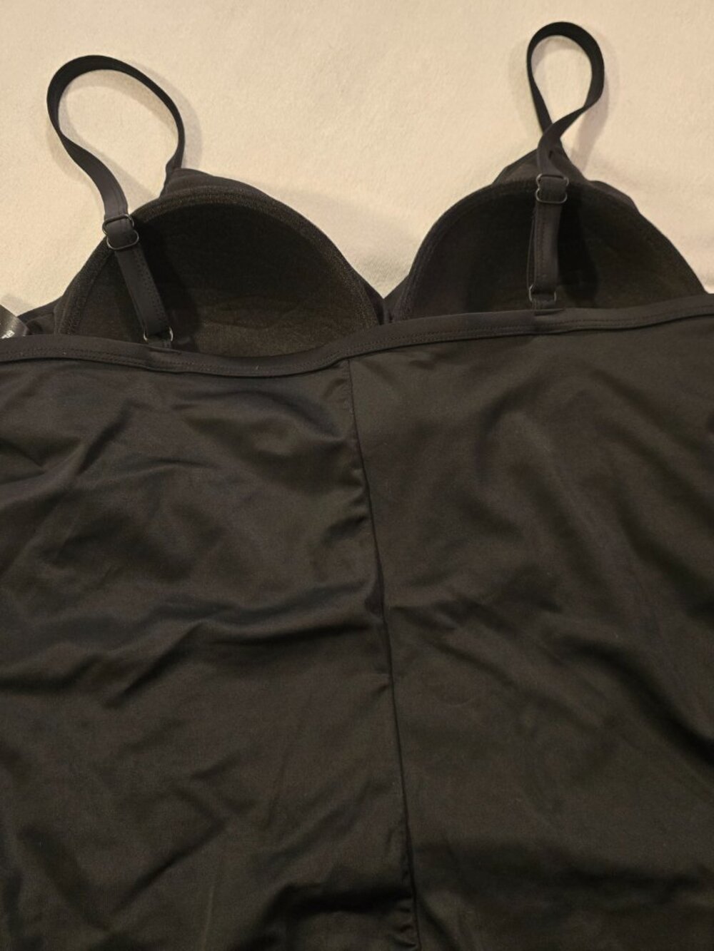 Embrace Your Curves by Miracle Brands Swimsuit Black One Piece 2X NWT - Picture 9 of 16